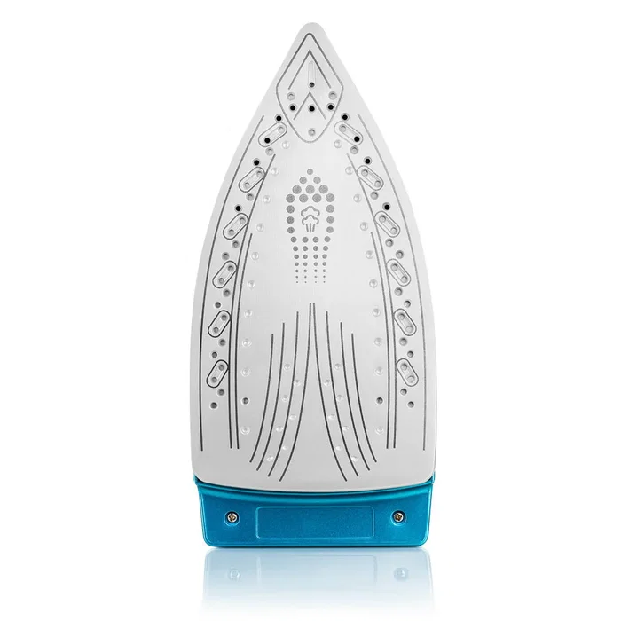 Haeger SG-22B.001A Estación de Plancha a Vapor con Suela Cerámica 2250W - 1.2L - Negro, Azul, Acero