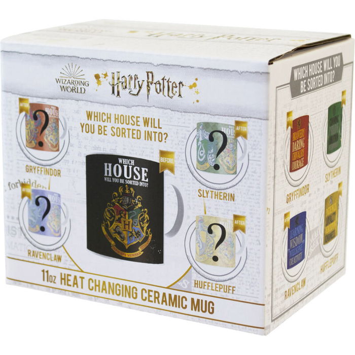 WARNER BROS. DISCOVERY Taza Hogwarts Harry Potter Magic Heat Changing 325ml Cerámica