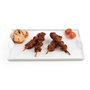 Plato Pinchos Porcelana Gastro Fun Quid 25,5x15,5 cm (12 Unidades)