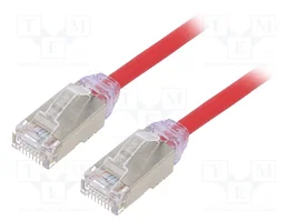 PANDUIT Patch cord Cat 6a F/UTP TX6A-28™ 0,5m rojo