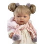 Llorens Muñeca Joelle Llorona 38 cm con cuerpo de tela y mecanismo de sonido