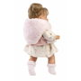 Llorens Muñeca Joelle Llorona 38 cm con cuerpo de tela y mecanismo de sonido