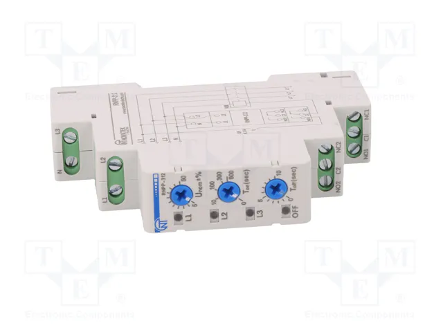 NOVATEK ELECTRO RNPP-312 Relé de monitorización de tensión SPDT