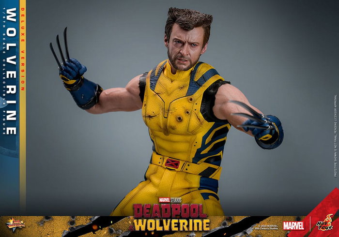 Deadpool & Wolverine Movie Masterpiece Figura 1/6 Wolverine (Deluxe Version) 31 cm