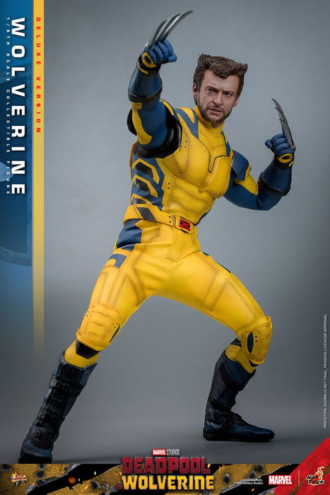 Deadpool & Wolverine Movie Masterpiece Figura 1/6 Wolverine (Deluxe Version) 31 cm