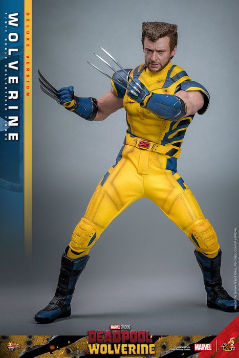 Deadpool & Wolverine Movie Masterpiece Figura 1/6 Wolverine (Deluxe Version) 31 cm