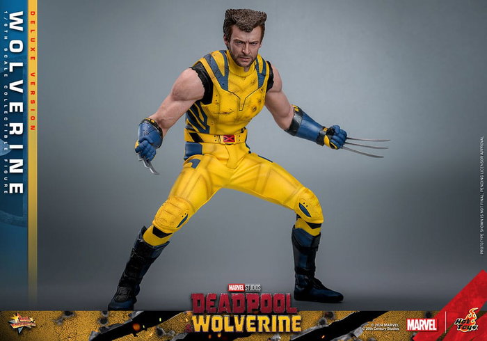 Deadpool & Wolverine Movie Masterpiece Figura 1/6 Wolverine (Deluxe Version) 31 cm