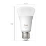 Philips Hue White and Color Ambiance Pack de 4 Bombillas LED E27 A60 6W