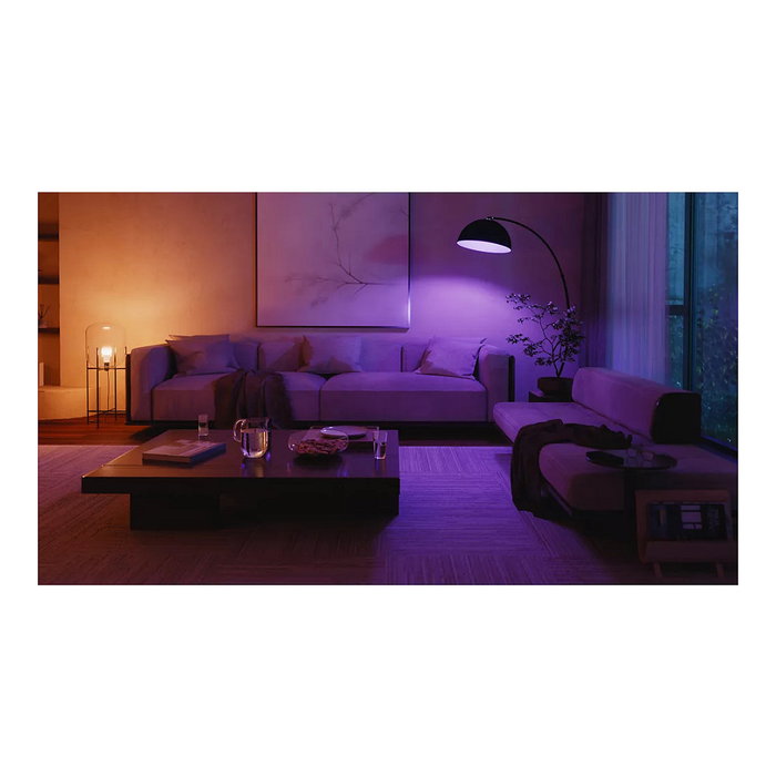 Philips Hue White and Color Ambiance Pack de 4 Bombillas LED E27 A60 6W