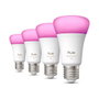 Philips Hue White and Color Ambiance Pack de 4 Bombillas LED E27 A60 6W