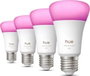 Philips Hue White and Color Ambiance Pack de 4 Bombillas LED E27 A60 6W