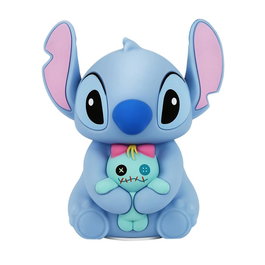 Enesco Lámpara Táctil Disney Stitch con Scrump - Encendido por Toque - Colección Oficial