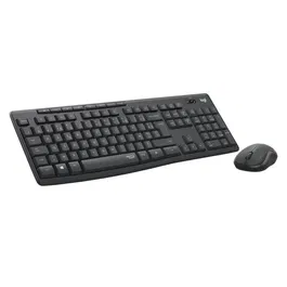 Logitech Combo Teclado Ratón Inalámbrico y Silencioso MK295