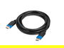 Lanberg Cable HDMI Macho Macho V2.1 8K UHD 48 Gb/s HDR eARC VRR 3 Metros