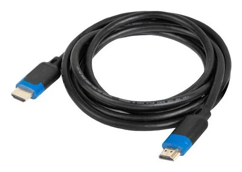 Lanberg CA-HDMI-30CC-0030-BK Cable HDMI 2.1, 3 m, 8K 60Hz 48 Gbit/s, 4K HDR, ARC, Ethernet, Conectores Macho Derecho, Negro