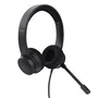 Trust HS-260 Auriculares USB con Micrófono con Cancelación de Ruido Negro