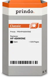 Prindo Cartucho de Tinta Negro Classic PRIHP4S6W5NE