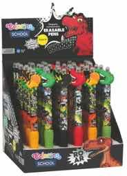COOLPACK Set de 36 Bolígrafos Borrables Dino World