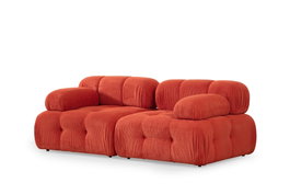 Atelier Del Sofa Sofá 2 Plazas Doblo L1-1R Rojo