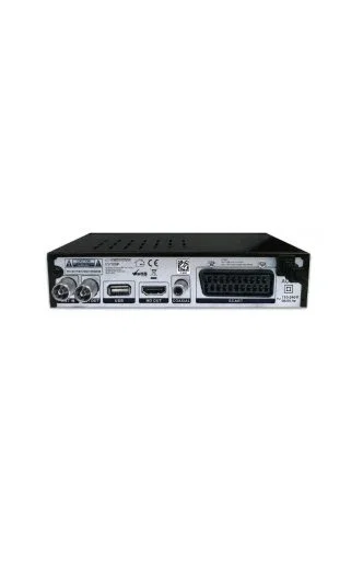 Esperanza EV106P Sintonizador Digital DVB-T2 HEVC/H.265 con PVR, Dolby Digital, para TV por Cable, Negro