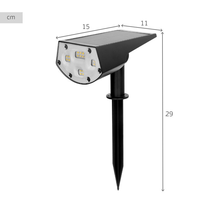 AKTIVE Baliza Solar 20 LEDs 11
