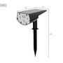 AKTIVE Baliza Solar 20 LEDs 11