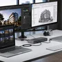 StarTech 206UE-TB5USB4DOCK Docking Station Thunderbolt 5 con 4 Pantallas y PD 140W