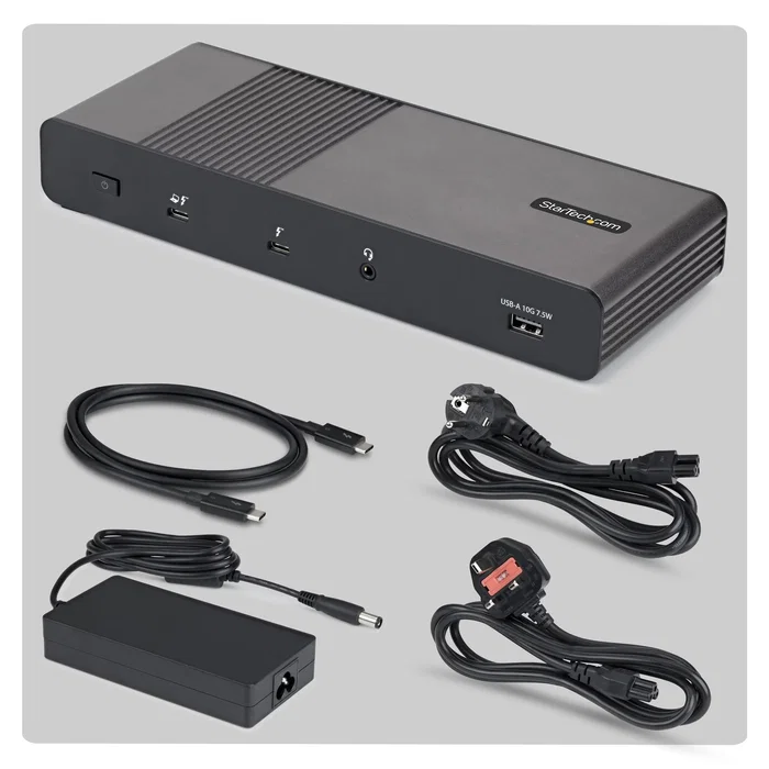 StarTech 206UE-TB5USB4DOCK Docking Station Thunderbolt 5 con 4 Pantallas y PD 140W StarTech 206UE-TB5USB4DOCK Docking Station Thunderbolt 5 con 4 Pantallas y PD 140W