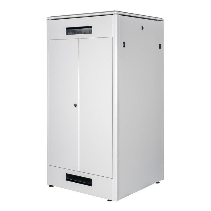 ROLINE Bastidor Rack de Red 19 Pulgadas (48.3 cm) 32U 800x800 mm Gris, Máx. 600 kg, Puerta de Vidrio, Patas Ajustables, IP20, Código 26.21.0058