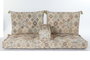 DKD Home Decor Sanki Sillón Beige Amarillo 76 x 13 x 145 cm Set de 4