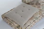 DKD Home Decor Sanki Sillón Beige Amarillo 76 x 13 x 145 cm Set de 4