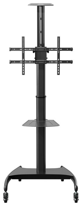 AISENS Soporte de Suelo ECO con Ruedas y Manivela para TV/Monitor 37-70 Pulgadas 50kg Negro