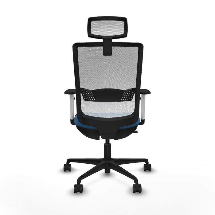 PIQUERAS Y CRESPO Silla de oficina Haches Azul claro y Blanco PIQUERAS Y CRESPO Silla de oficina Haches Azul claro y Blanco