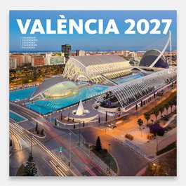 TRIANGLE POSTALS Calendario de pared 2027 València (30x30 cm)