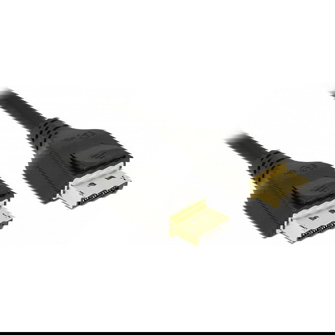 DeLOCK 85663 Cable DisplayPort 1.4 8K 60 Hz 5 m (7680x4320) Macho-Macho 32.4 Gbit/s Negro - Certificado DP 8K DeLOCK 85663 Cable DisplayPort 1.4 8K 60 Hz 5 m (7680x4320) Macho-Macho 32.4 Gbit/s Negro - Certificado DP 8K