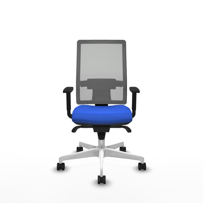 PIQUERAS Y CRESPO Silla de oficina Horna con mecanismo Sincro, Azul y Gris PIQUERAS Y CRESPO Silla de oficina Horna con mecanismo Sincro, Azul y Gris