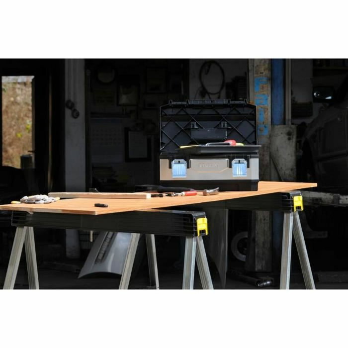 Stanley Par de Caballetes Plegables con Patas de Aluminio