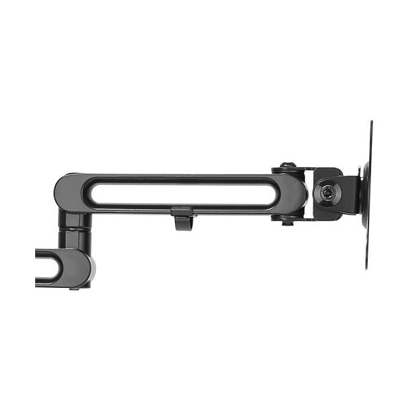 StarTech.com Brazo Doble Monitor Escritorio Abrazadera VESA 32" 8 kg Negro Aluminio Articulado