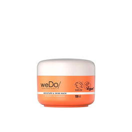 Wedo Mascarilla Moisture & Shine para Cabello Normal o Dañado, Hidratación y Brillo, 150ml