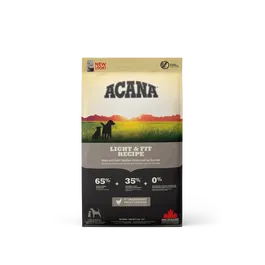 Acana Light & Fit Alimento para Perros Adultos con Sobrepeso, Pienso Seco Alto en Proteínas con Pollo y Pescado, 11.4 kg