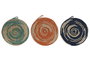 DKD Home Decor Salvamanteles de Fibra Coco Multicolor 35x35x1 cm (Pack de 3 surtidos) inevitable