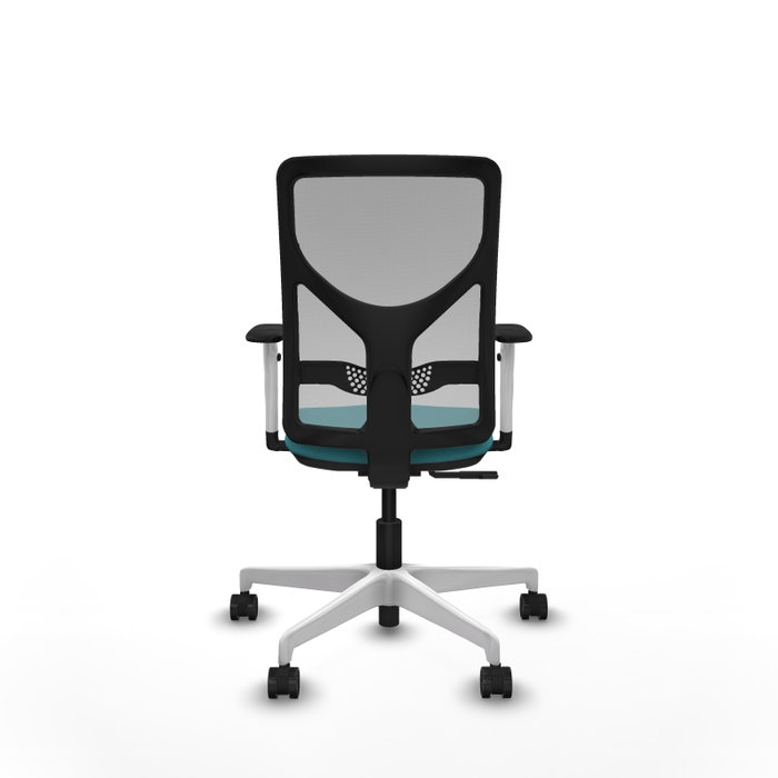 PIQUERAS Y CRESPO Silla de oficina Motilla con mecanismo Sincro, Turquesa y Gris PIQUERAS Y CRESPO Silla de oficina Motilla con mecanismo Sincro, Turquesa y Gris