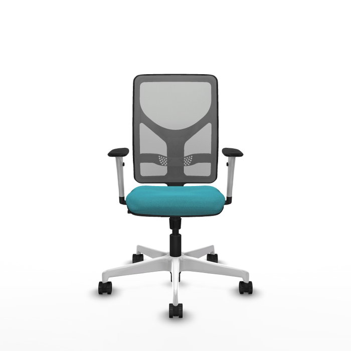 PIQUERAS Y CRESPO Silla de oficina Motilla con mecanismo Sincro, Turquesa y Gris PIQUERAS Y CRESPO Silla de oficina Motilla con mecanismo Sincro, Turquesa y Gris