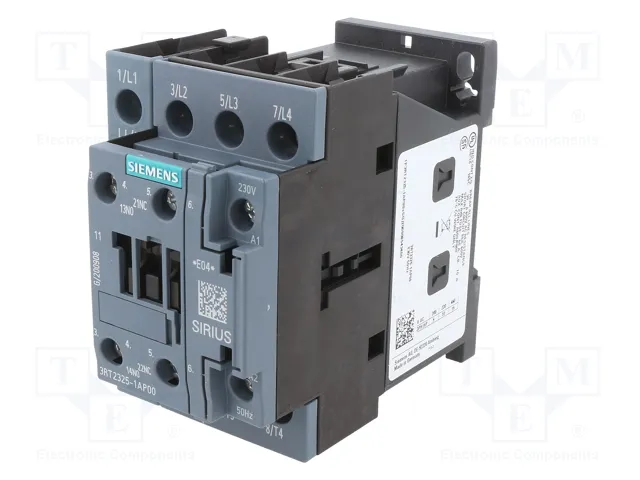 SIEMENS 3RT2325-1AP00 Contactor 4-polar NO x4 230VAC