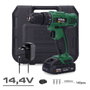 Koma Tools Kit taladro atornillador 14,4 v con batería 1500 mAh