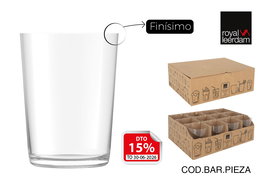 Inde Vaso para Sidra de 55 Cl - Cristalería, 8.9 x 11.9 x 8.9 cm (12 Unidades)