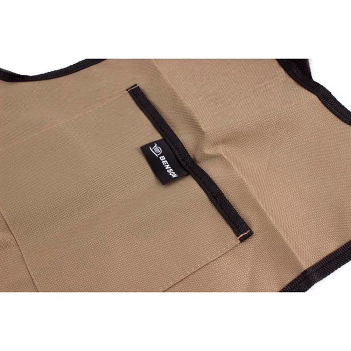 Benson Delantal de trabajo 61 x 60 cm con 14 bolsillos