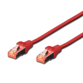WP WPC-PAT-6SF005R Cable de Red Cat6 SF/UTP (S-FTP) Rojo 0,5 m