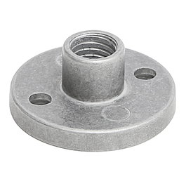 Q&Q Placa Zmk Ø35 M10 C/Cuello Sin Baño P/Pata