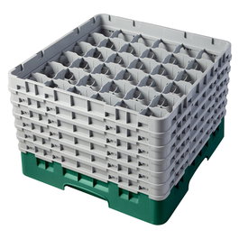 CAMBRO Cesta de lavado 36 compartimentos Verde Sherwood